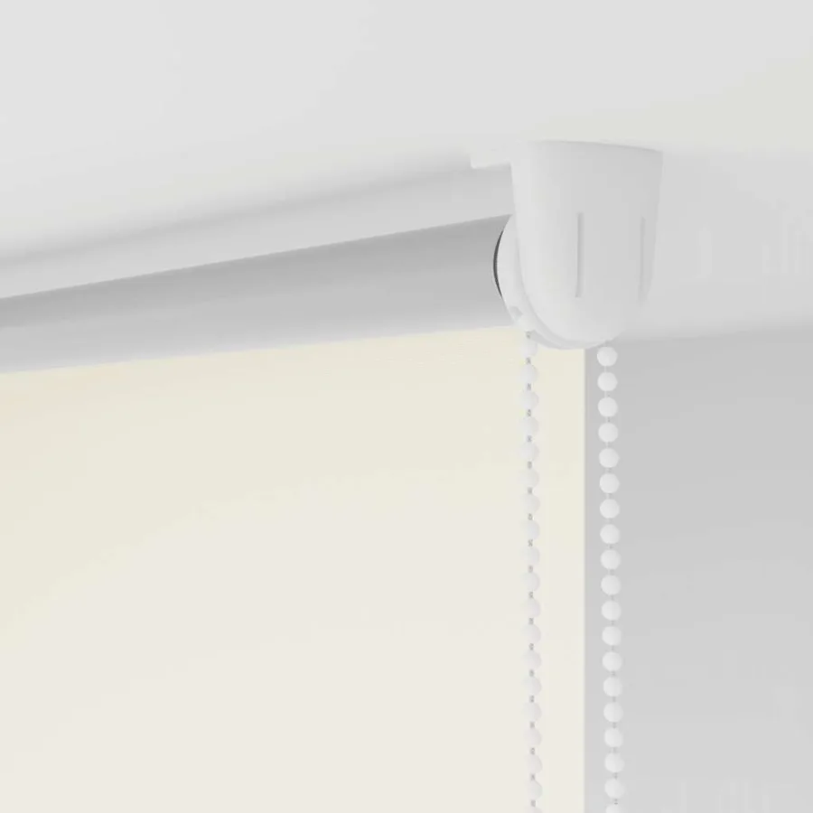 Store enrouleur occultant blanc cassé 50x175cm largeur du tissu - 13
