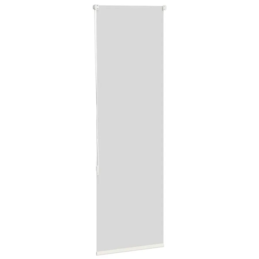 Store enrouleur occultant blanc cassé 50x175cm largeur du tissu - 4