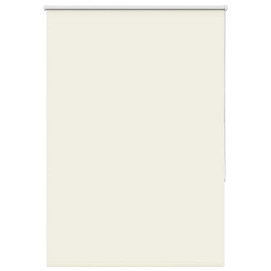 Store enrouleur occultant blanc cassé 90x175cm largeur du tissu