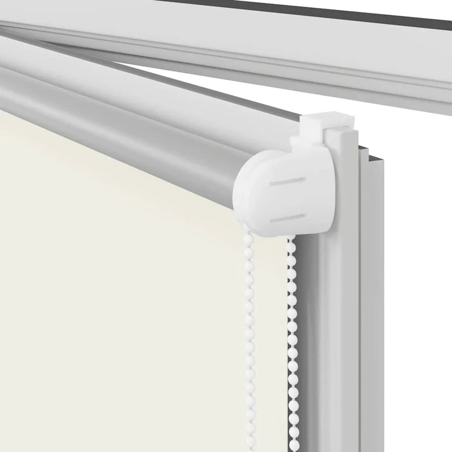 Store enrouleur occultant blanc cassé 90x175cm largeur du tissu - 12