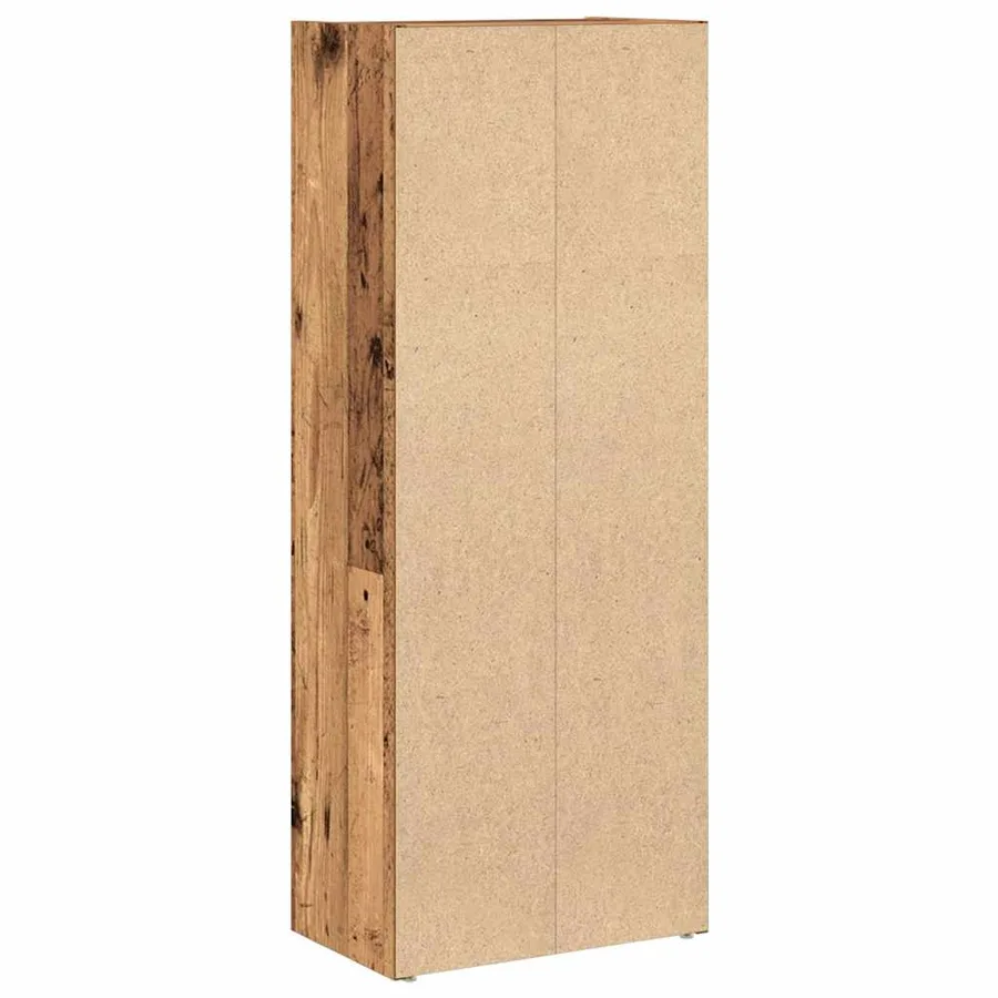 Bibliothèque vieux bois 40x24x102 cm bois d'ingénierie - 5