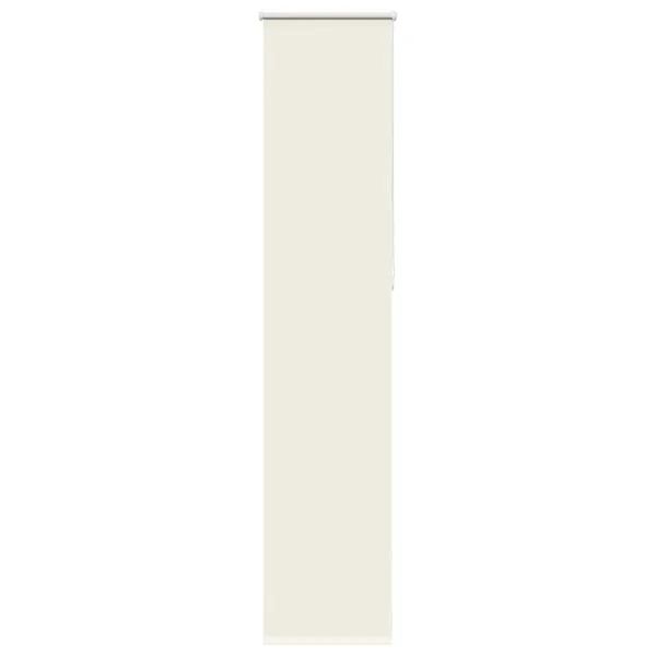 Store enrouleur occultant blanc cassé 40x230cm largeur du tissu