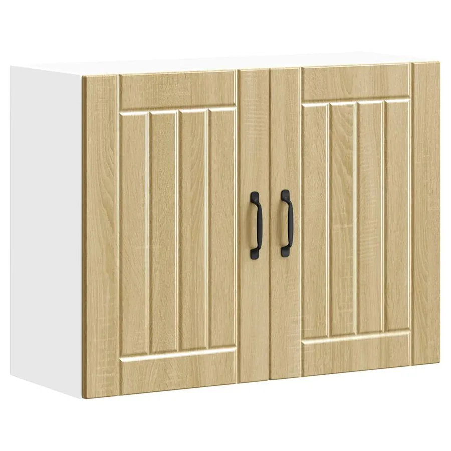 Armoire murale de cuisine Lucca chêne sonoma bois ingénierie