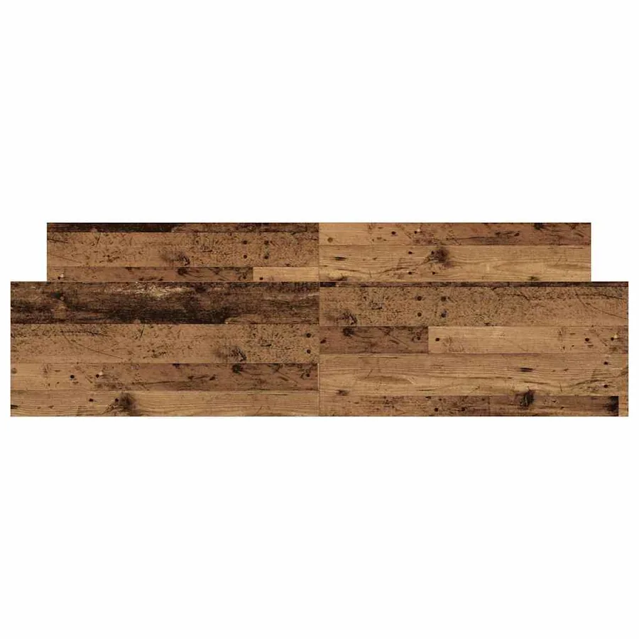 Cadre de lit sans matelas vieux bois 180x200 cm bois ingénierie - 5