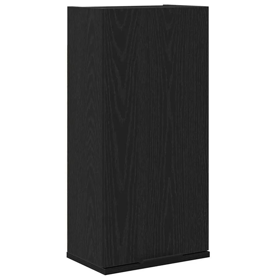 Armoire murale Chêne noir 32x20x67 cm Bois d'ingénierie - 2