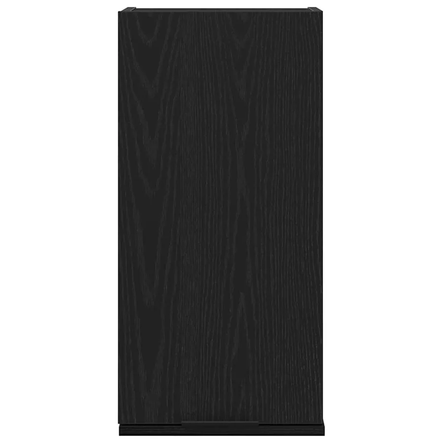 Armoire murale Chêne noir 32x20x67 cm Bois d'ingénierie - 6