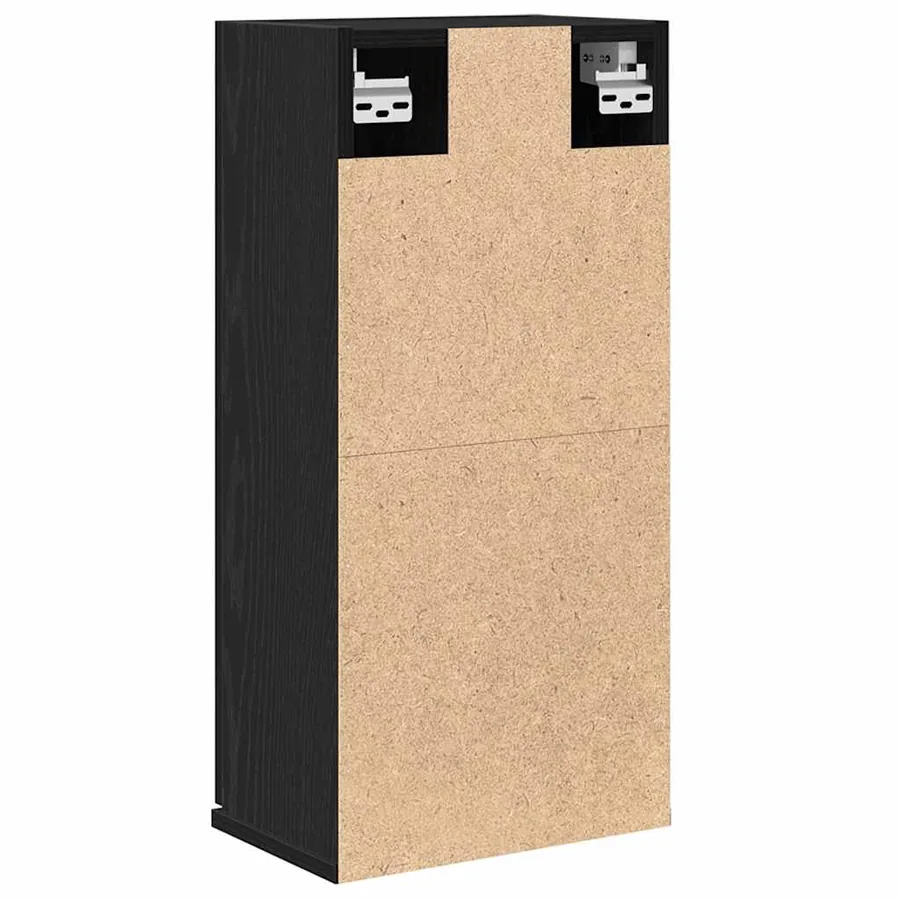 Armoire murale Chêne noir 32x20x67 cm Bois d'ingénierie - 8