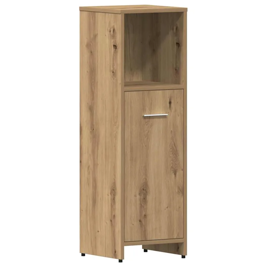 Ensemble de meubles salle de bain 4 pcs bois d'ingénierie - 6