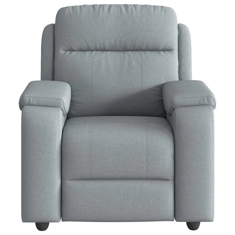 Fauteuil inclinable Gris clair Tissu - 3