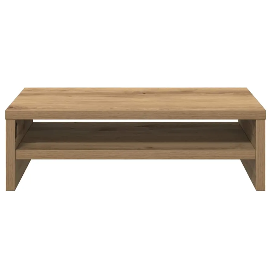 Support de moniteur chêne artisanal 42x24x13 cm bois ingénierie - 5