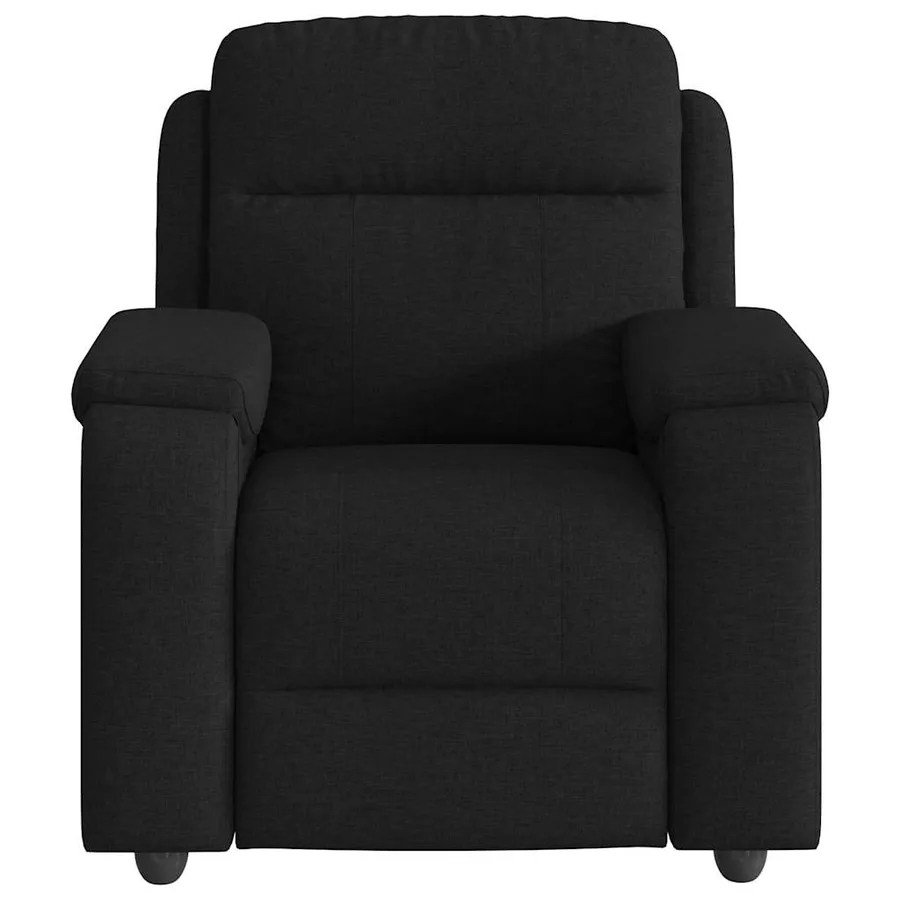 Fauteuil inclinable Noir Tissu - 3