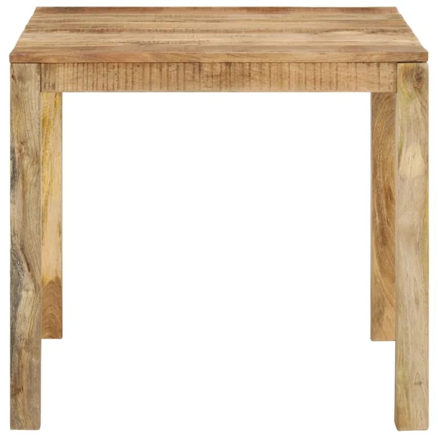 Table à manger Bois de manguier massif 82x80x76 cm - 2