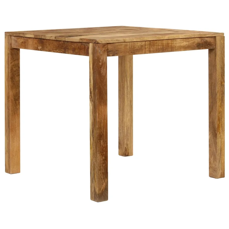 Table à manger Bois de manguier massif 82x80x76 cm - 3