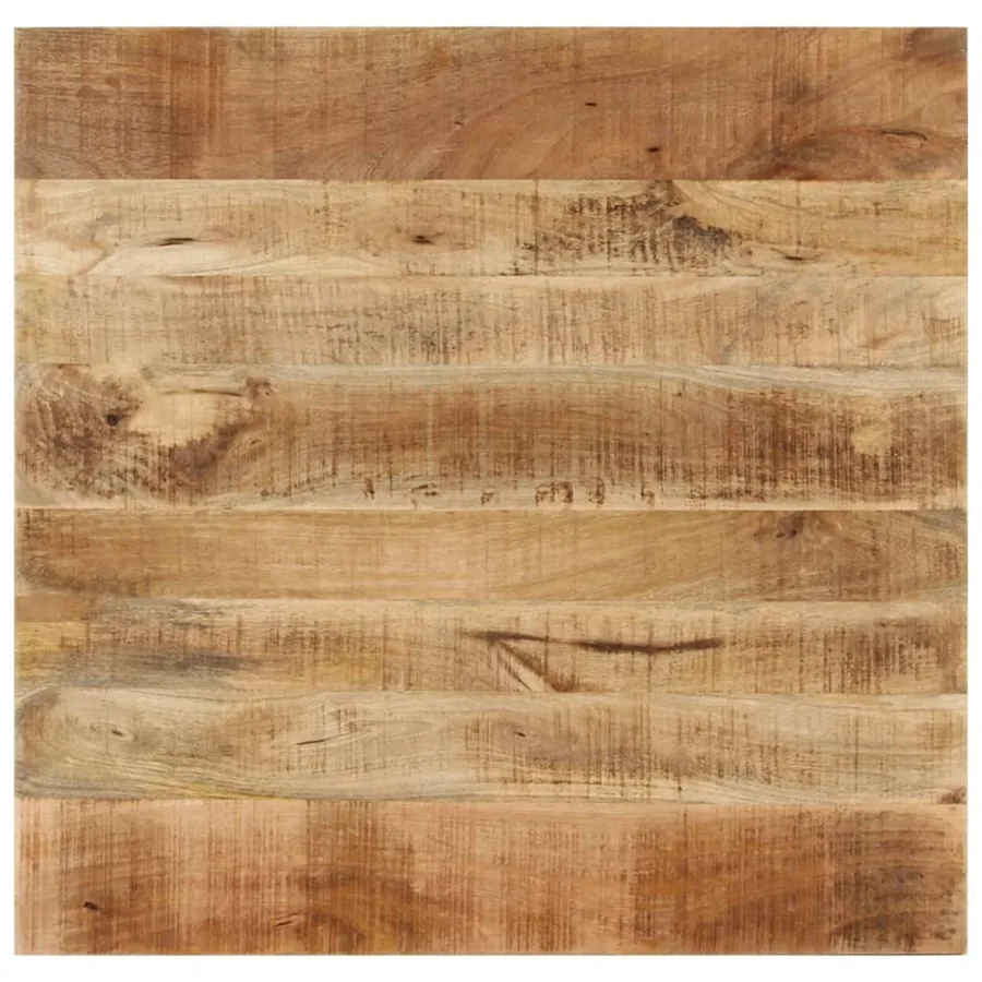 Table à manger Bois de manguier massif 82x80x76 cm - 7