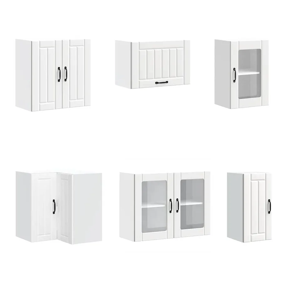 Ensemble d'armoires de cuisine 11 pcs Lucca bois d'ingénierie - 5