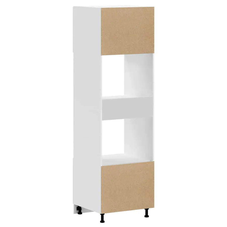 Armoires de four 2 pièces "Lucca" Bois d'ingénierie blanc - 7