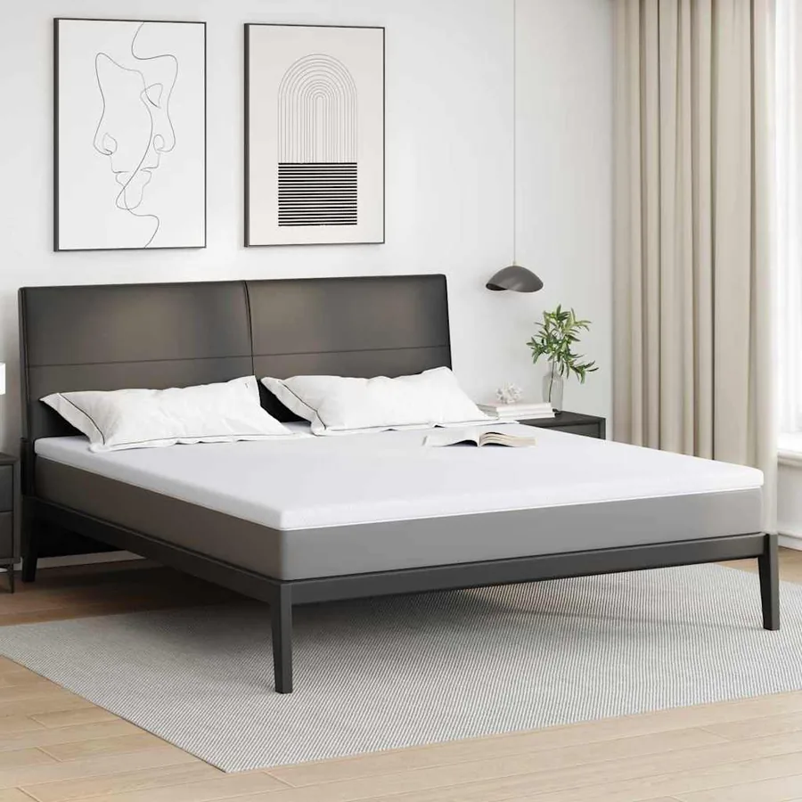 Surmatelas en mousse à mémoire 200 x 200 x 5 cm Thick Doux