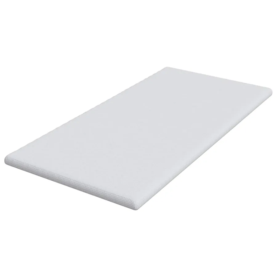 Surmatelas Blanc 120 x 200 cm Tissu Jacquard - 4