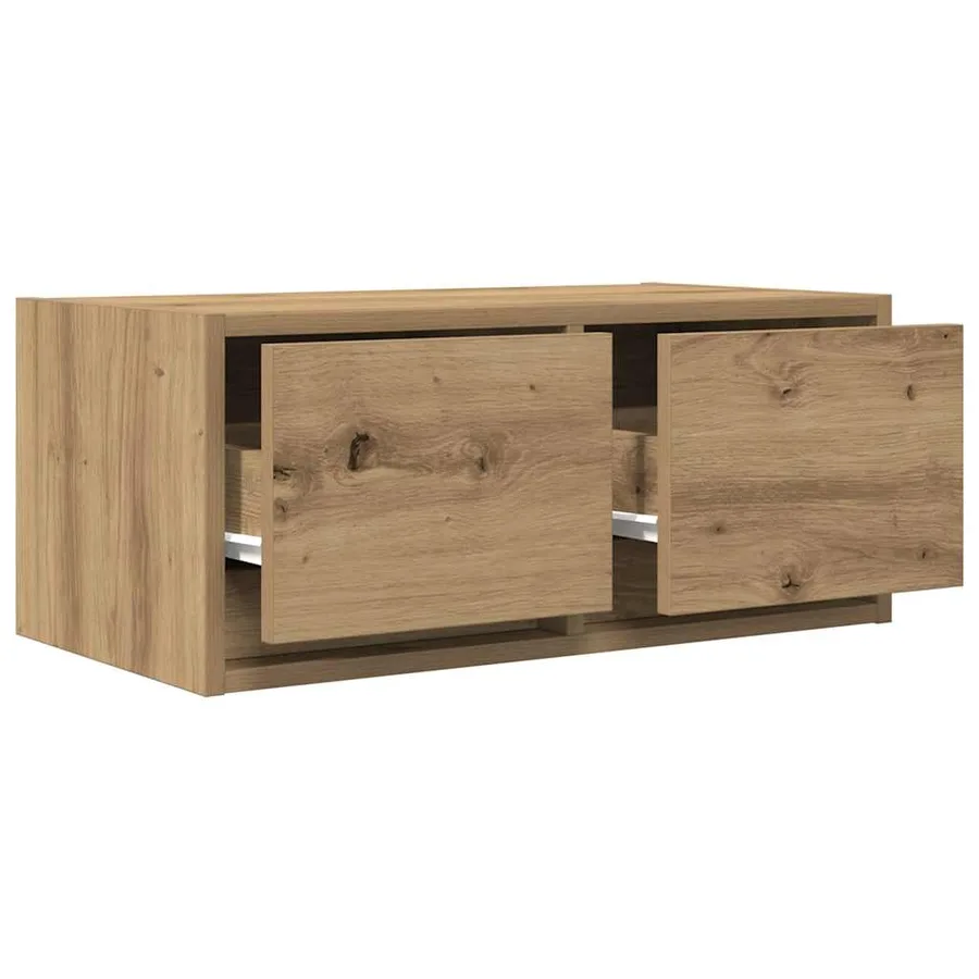 Meubles TV 2 pcs chêne artisanal 60x31x25,5cm bois d'ingénierie - 4