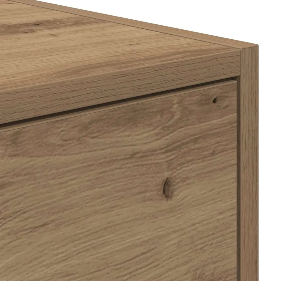 Meubles TV 2 pcs chêne artisanal 60x31x25,5cm bois d'ingénierie - 9