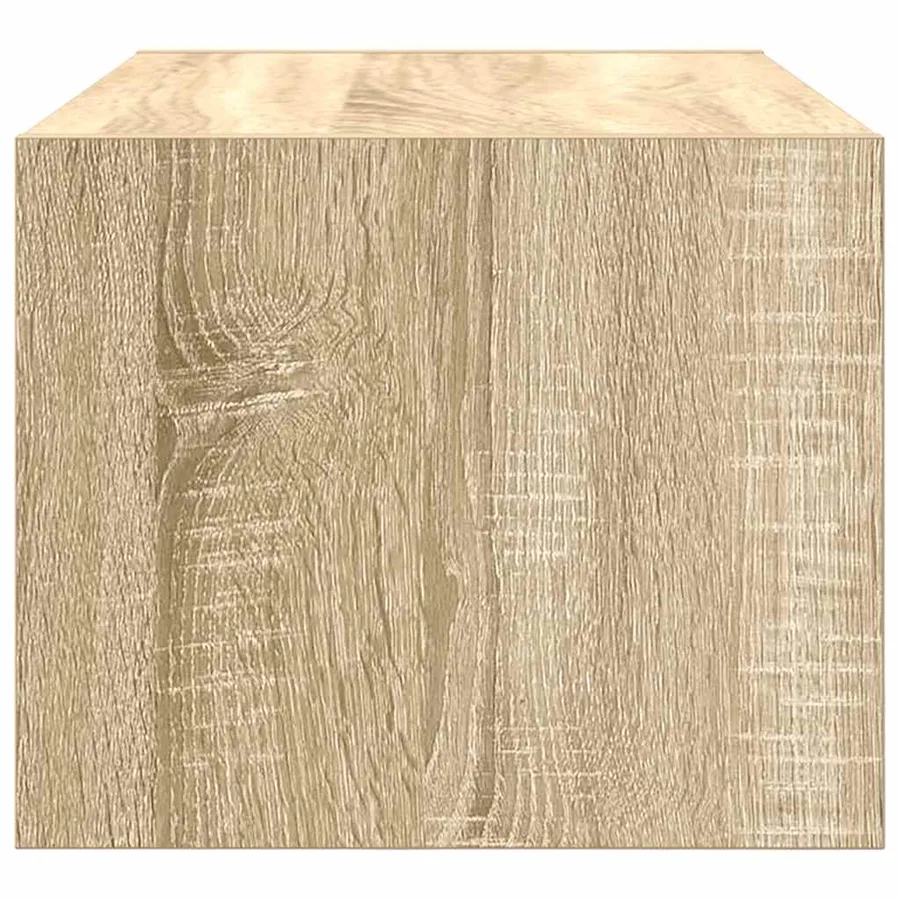 Meuble TV chêne sonoma 60x31x25,5 cm bois d'ingénierie - 7
