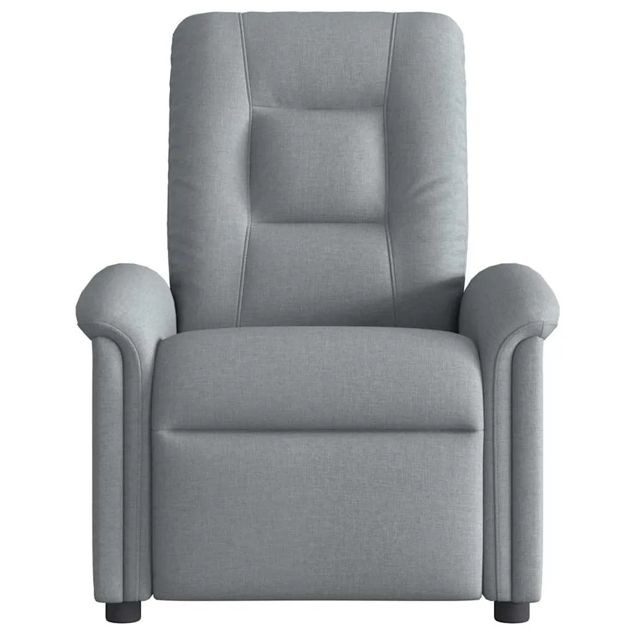 Fauteuil inclinable Gris clair Tissu - 3