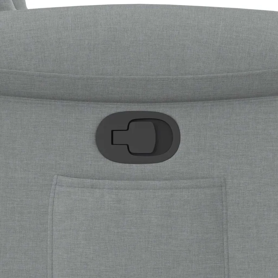 Fauteuil inclinable Gris clair Tissu - 9