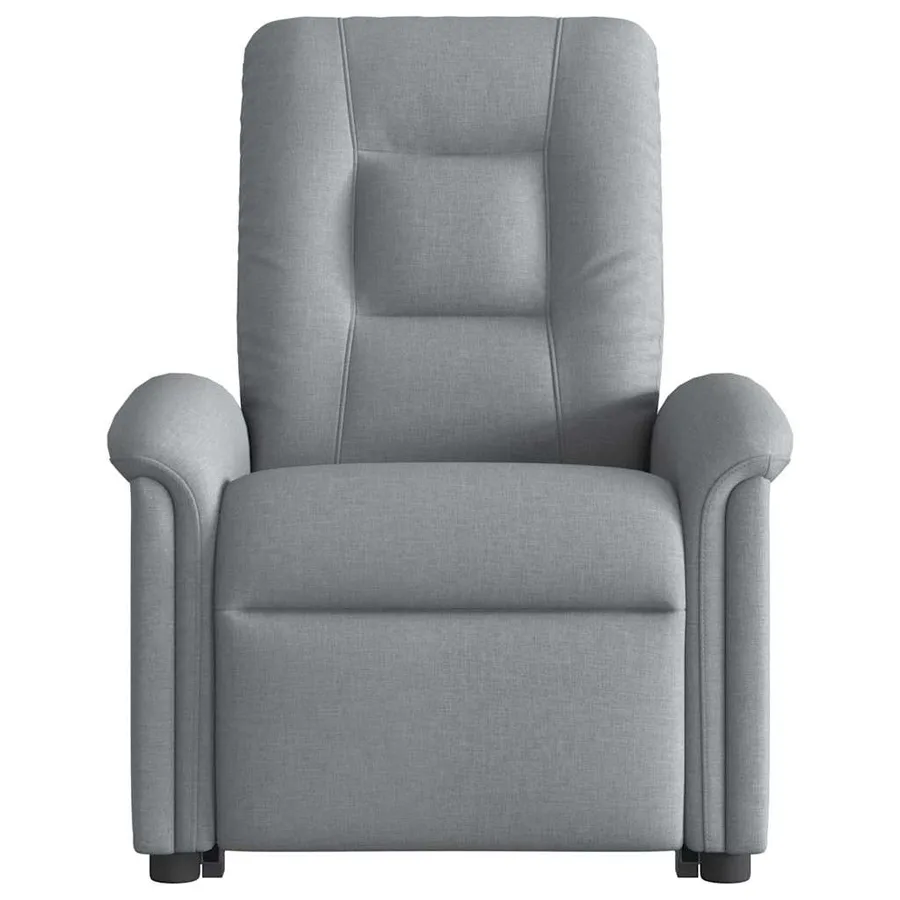 Fauteuil inclinable Gris clair Tissu - 5