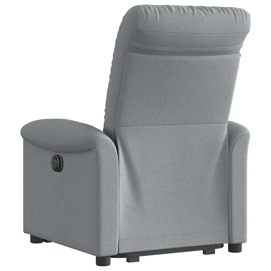 Fauteuil inclinable Gris clair Tissu - 7