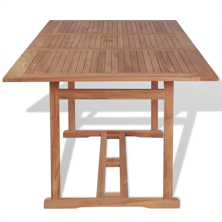 Table de jardin 180x90x75 cm Bois de teck solide - 3