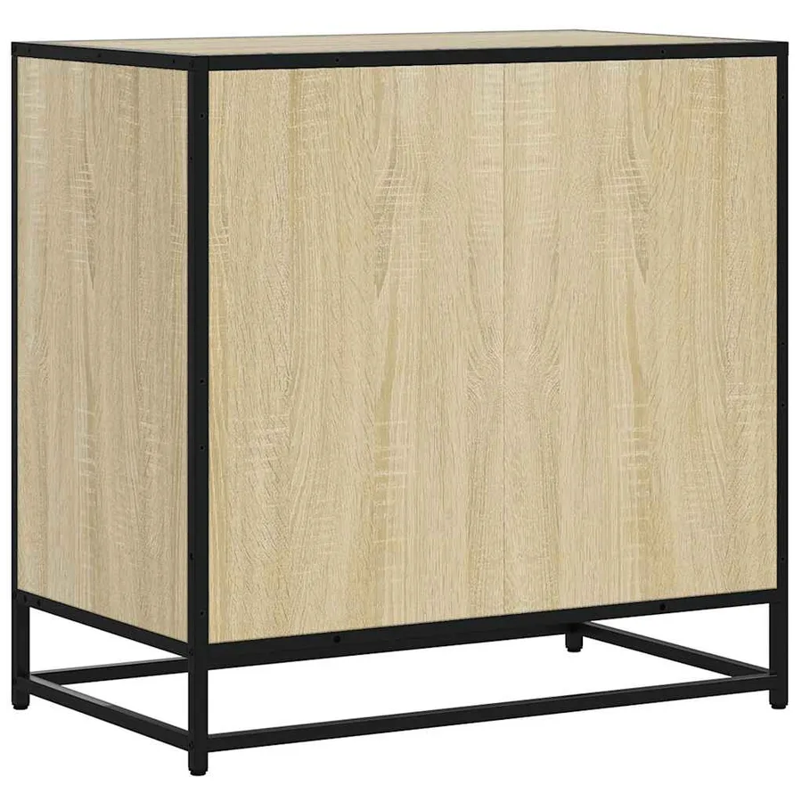 Commode chêne sonoma 70x41x70 cm bois d'ingénierie - 7