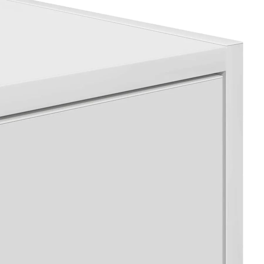 Meubles TV 2 pcs blanc 60x31x25,5 cm bois d'ingénierie - 11