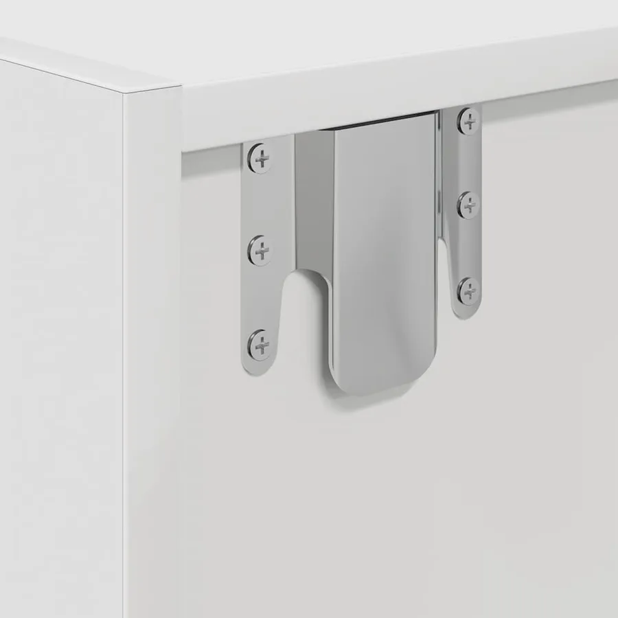 Meubles TV 2 pcs blanc 60x31x25,5 cm bois d'ingénierie - 12