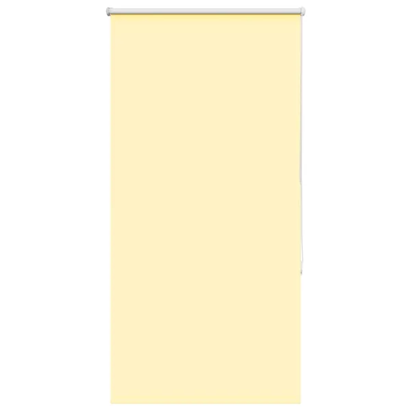 Store enrouleur occultant jaune largeur du tissu 70,7 cm