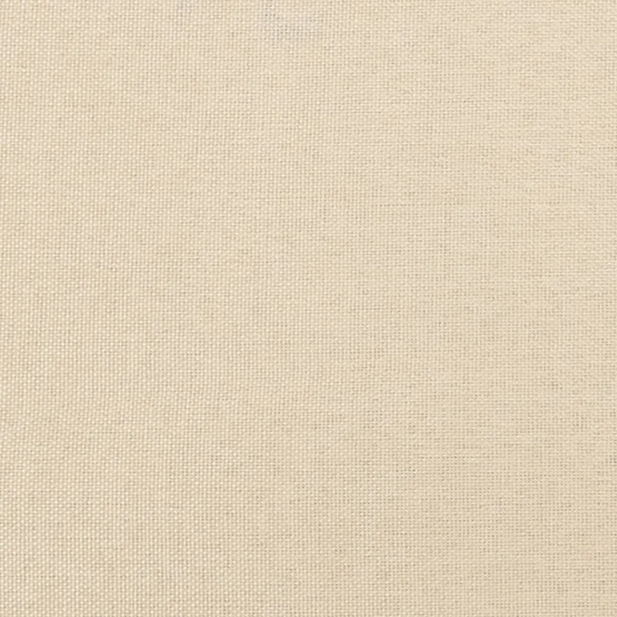Cadre de lit sans matelas crème 90x200 cm tissu - 8