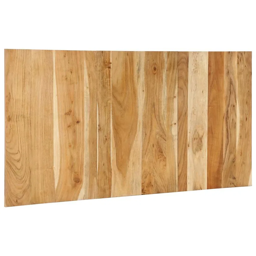 Tête de lit 160 cm bois massif d'acacia - 4