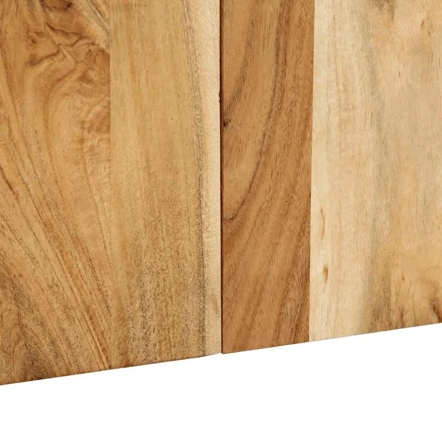 Tête de lit 160 cm bois massif d'acacia - 7