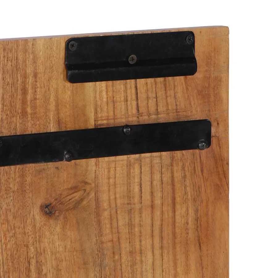 Tête de lit 160 cm bois massif d'acacia - 8