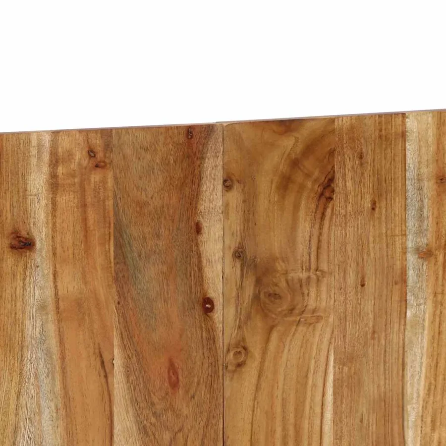 Tête de lit 200 cm bois massif d'acacia - 7