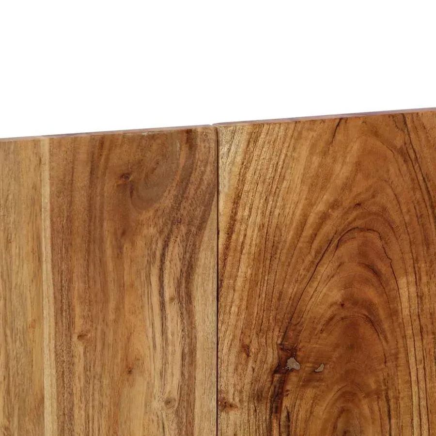 Tête de lit 200 cm bois massif d'acacia - 7