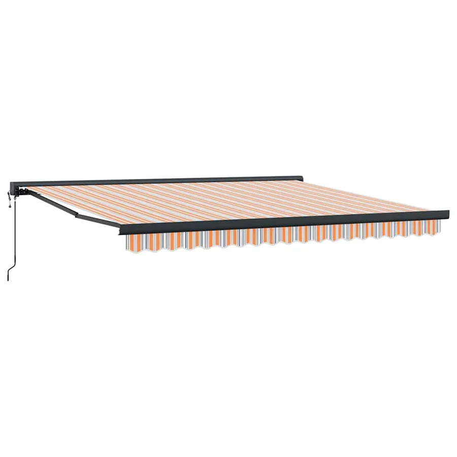 Auvent rétractable Multicolore 400 × 300 cm Tissu et Métal - 2