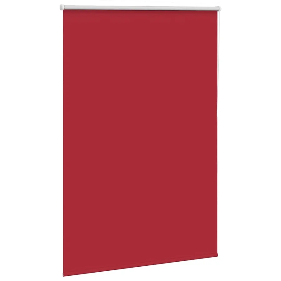 Store enrouleur occultant rouge largeur du tissu 90,7 cm - 3