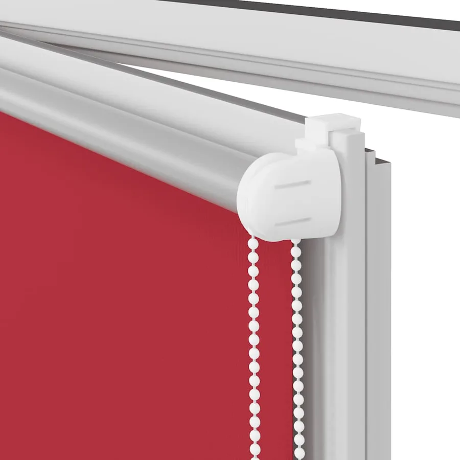Store enrouleur occultant rouge largeur du tissu 105,7 cm - 12