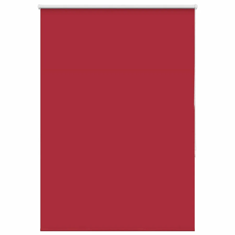 Store enrouleur occultant rouge largeur du tissu 105,7 cm - 2