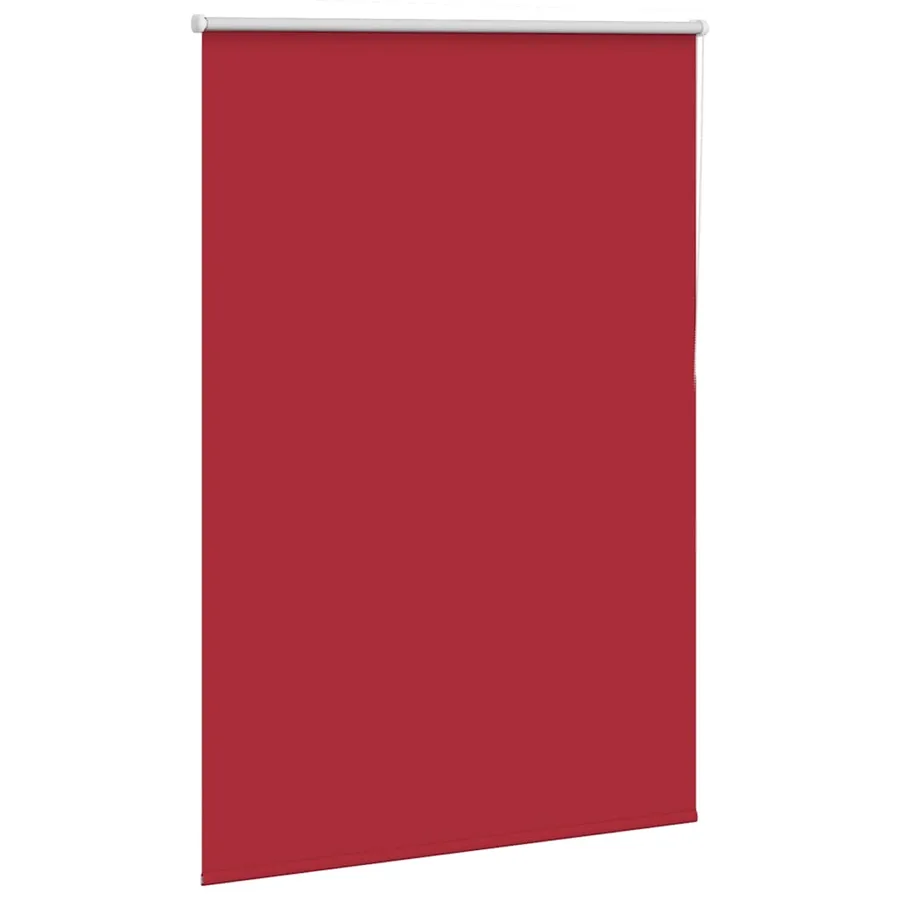 Store enrouleur occultant rouge largeur du tissu 105,7 cm - 3