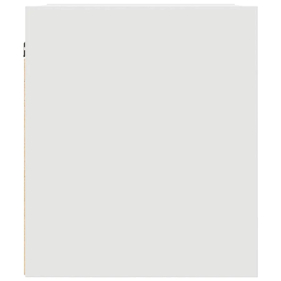 Tables de chevet murales 2 pcs blanc 38x34x40 cm - 8