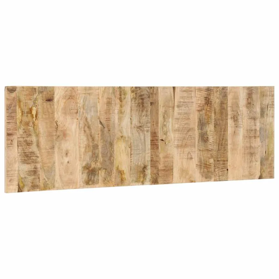 Tête de lit 160 cm bois de manguier brut massif - 2