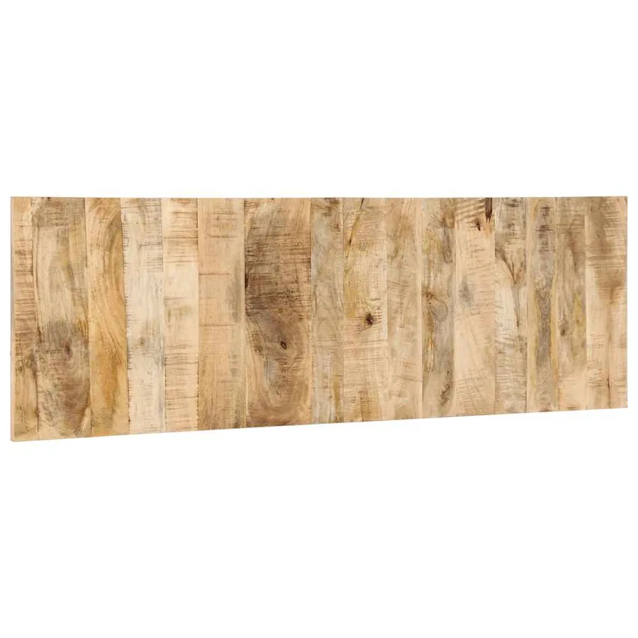 Tête de lit 160 cm bois de manguier brut massif - 3