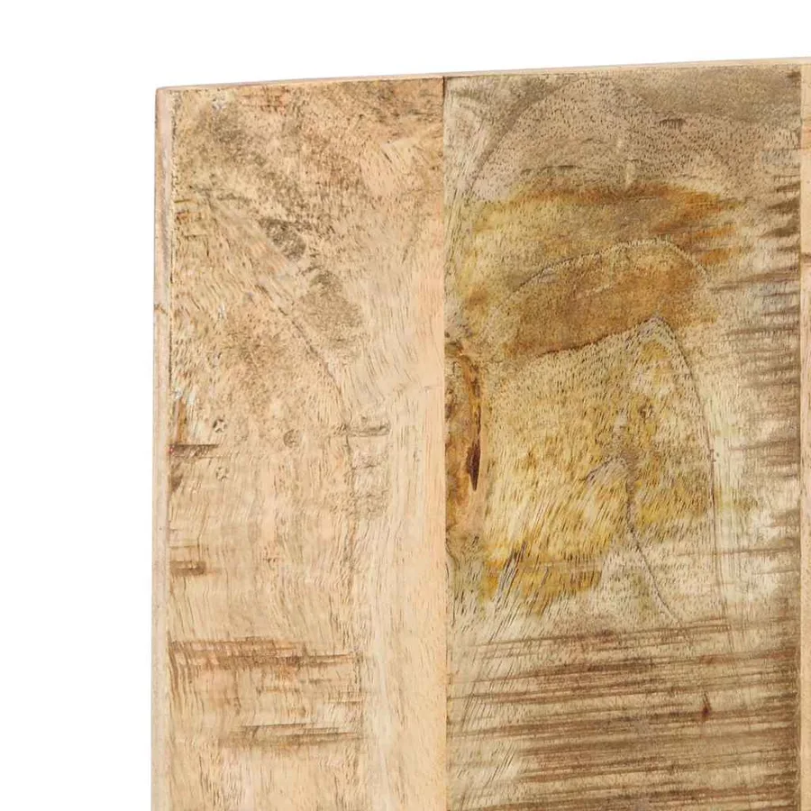 Tête de lit 160 cm bois de manguier brut massif - 6