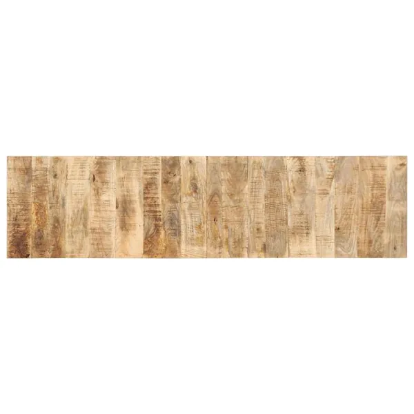 Tête de lit 200 cm bois de manguier brut massif